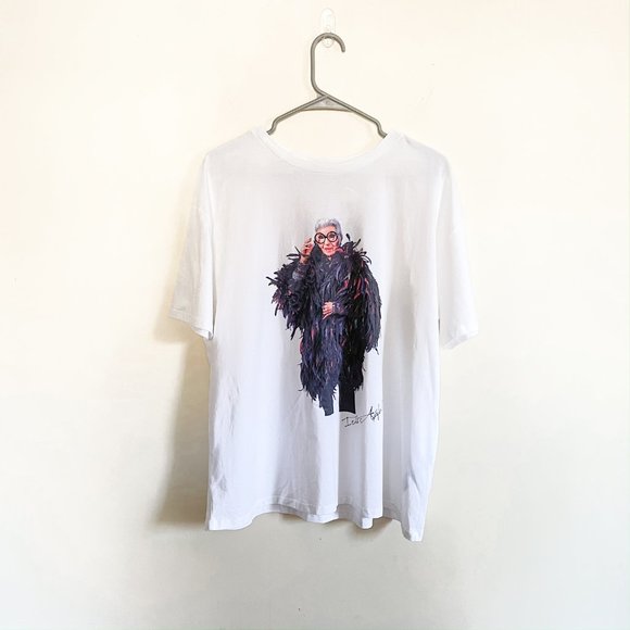 zara iris apfel sweatshirt